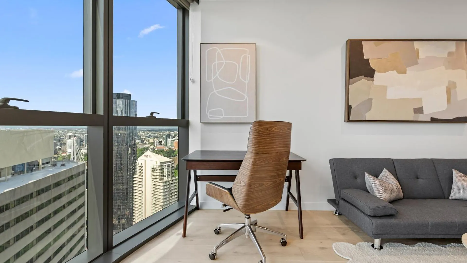 Apartment Sky Living & River Views In Queens Wharf Residences Brisbane