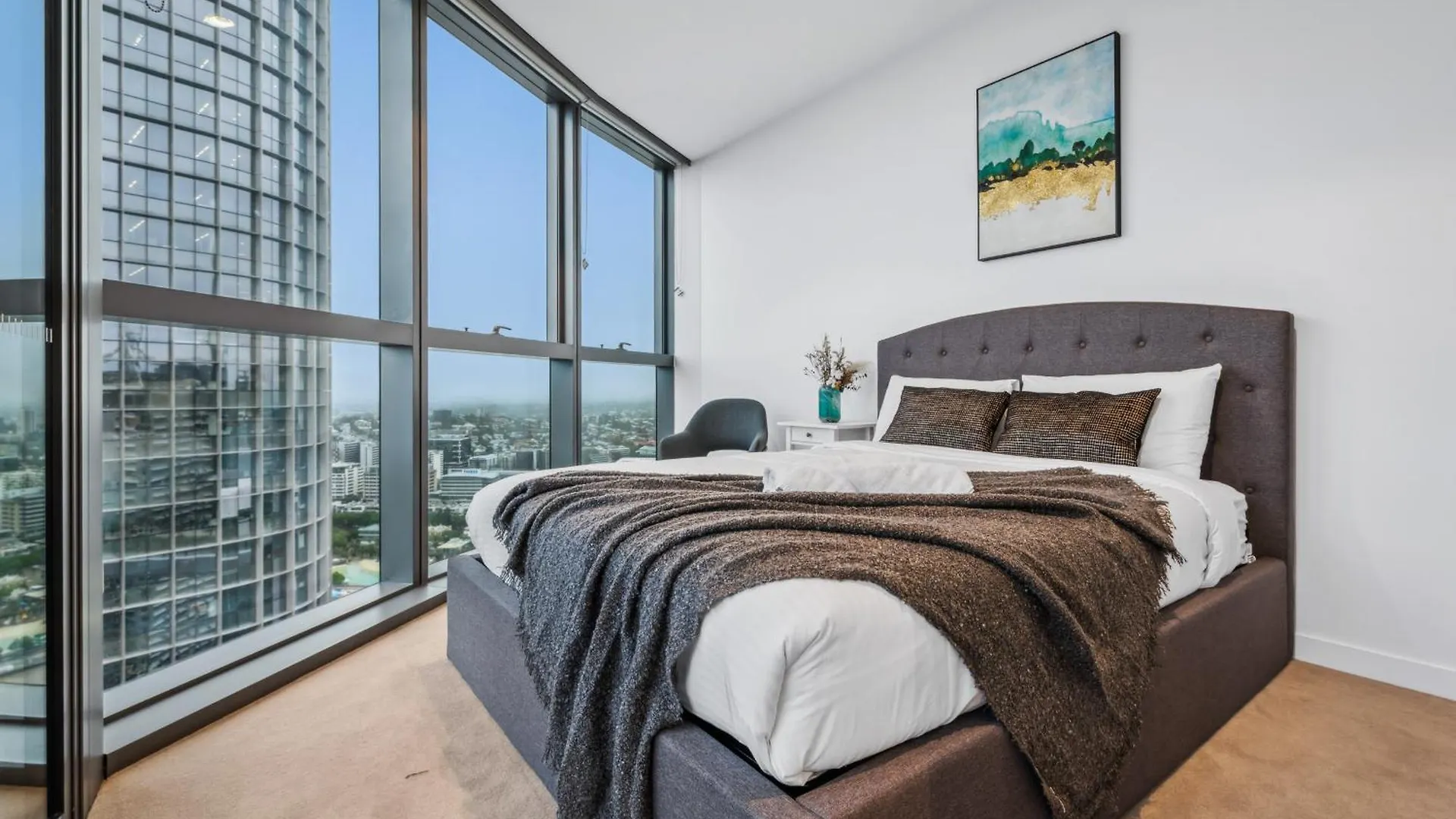 Apartment Sky Living & River Views In Queens Wharf Residences Brisbane